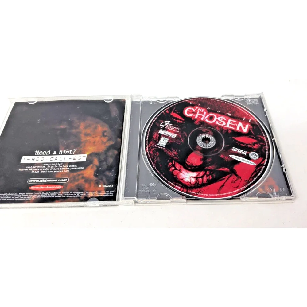 Blood Spill Some 2 disc Set + Blood II The Chosen & Manuals PC\CD Windows 95\98
